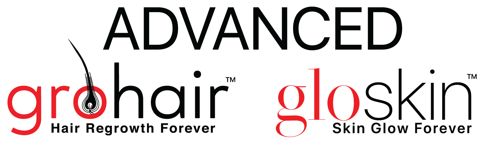 Advanced GroHair & GloSkin Logo